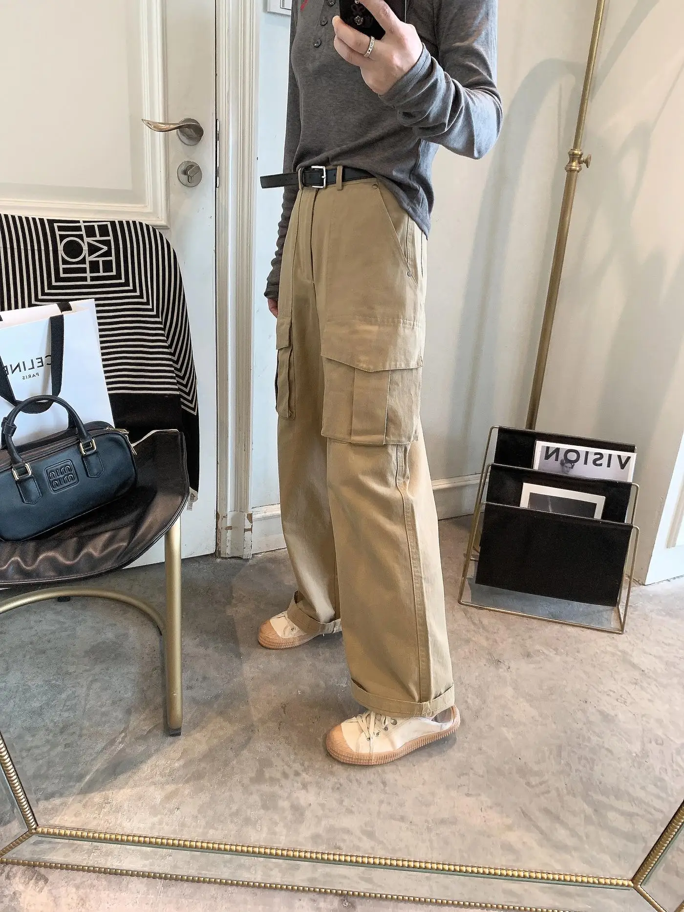 デニム コーデの基本ルールを徹底解説｜ハイウエストワイドパンツで失敗しないスタイル