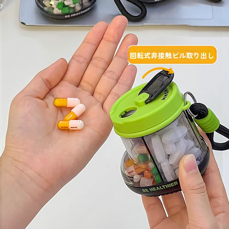 分格避光携帯用ビタミン収納ボックス：健康維持アイテムとしての実用性と管理効果