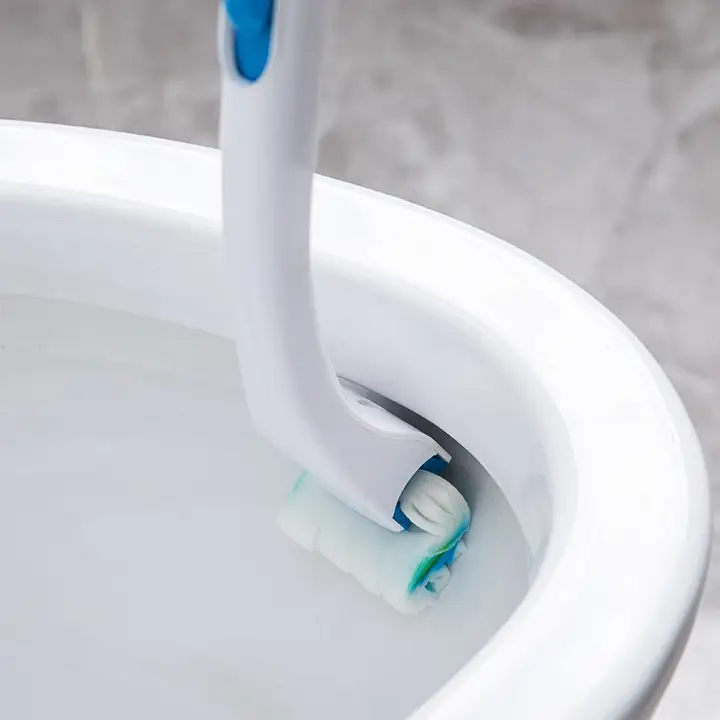 使い捨て式トイレブラシ【溶解タイプ・清掃用・洗浄効果抜群】