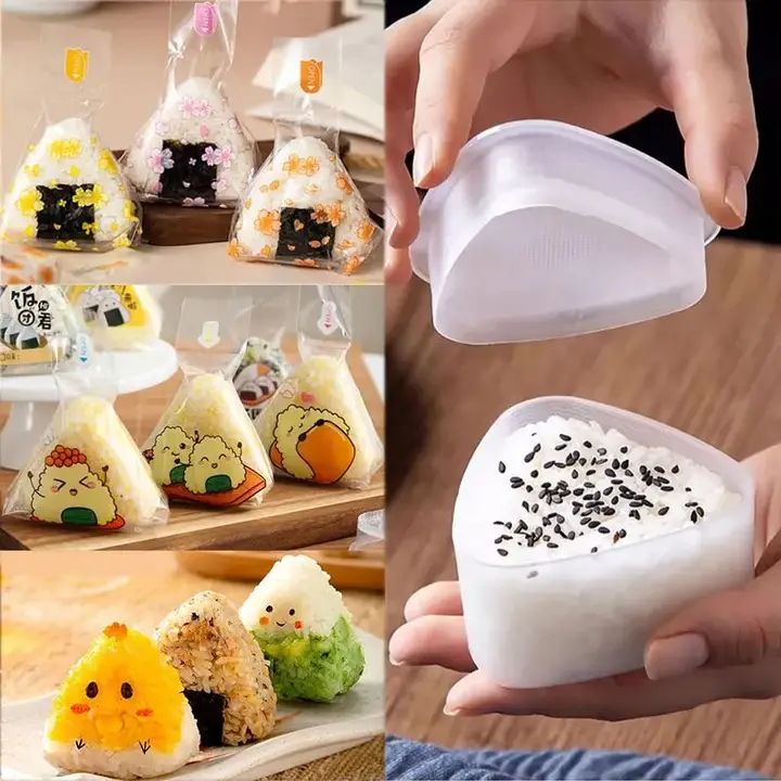 DIYおにぎり型【子供用・三角形デザイン・使いやすい】（セットアップ対応）