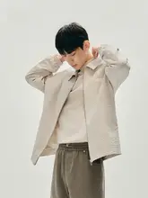 チェック柄ジャケット【レトロ感・トレンディ・ルーズフィット】