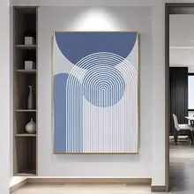 玄関ホール装飾絵画 リビングソファ 背景壁掛け絵