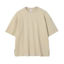 アメリカンレトロ ワッフル半袖 Tシャツ