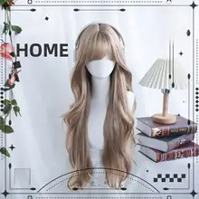 ロリータ風ロングカールウィッグ【フルヘッドカバー・二次元日常用】