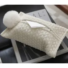 シンプルなリビング用ティッシュボックス【収納便利・ベッドサイド・テーブル用】