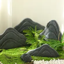 フェイクシダ植物の観葉植物【小型・庭やバルコニー用・ナチュラルデザイン・インテリア装飾】