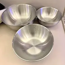 食品級ステンレス製 洗浄用ボウル【サラダや調理用・直辺デザイン】