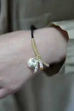 999足銀製ブレスレット【シンプルデザイン・編み込みスタイル・カップルや友人へのギフト】