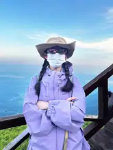 紫色の三合一レディースアウトドアジャケット【春秋用・スキー・登山対応】（セットアップ対応）