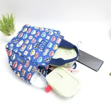 可愛いキャンバス製トートバッグ【お弁当包み・学生用・ランチバッグ】