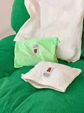 かわいいキャラクターデザインの化粧ポーチ【ナイロン製・大容量・収納バッグ】