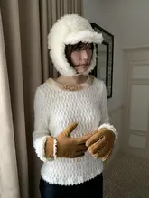 ふわふわの耳あて付きフライトキャップ【保温性・柔らかい素材】