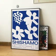 クラシック クラインブルー アートポスター【おしゃれな装飾画・インテリア用・アートペーパー】