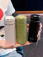 スタイリッシュなステンレス製水筒【携帯便利・ミニサイズ・シンプルデザイン】