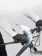 Li-Ning 防風冬用自転車用手袋【男女兼用・加厚・タッチパネル対応・保温】