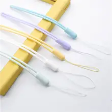 液体シリコン製のショートストラップ【スマートフォン用・腕用・落下防止・男女兼用】