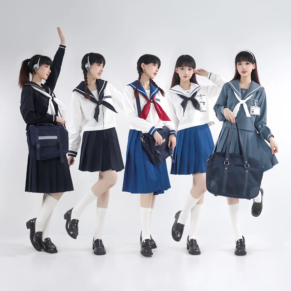 JK制服長袖冬用セーラー服：大学生らしい服装の定義と実際の着用シーン