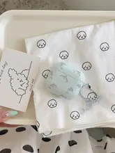 グレーイルカデザインのAirPods用イヤフォンケース【可愛らしい防摔仕様・AirPods Pro対応】