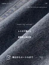 OLrain ヴィンテージブルージーンズジャケット【春用・シンプルデザイン・カジュアル】