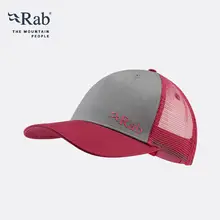 RAB アウトドア 男女兼用 カー文化ロゴ付き調節可能な軽量ランニング日除け帽子