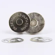 強力磁石の手作り皮革用金具【DIY対応・両面暗磁タイプ】