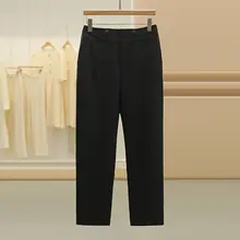 通勤向きのストレートパンツ【シンプルなデザイン・フィット・秋用】（セットアップ対応）