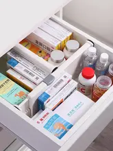 伸縮式プラスチック製収納仕切り板【衣類・靴下用・自由組み合わせ可能】