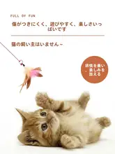 猫じゃらし 猫用おもちゃ 猫に合った 使用 スチール製 耐久性