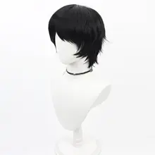 仮面ライダービルド 桐生戦兎 コスプレウィッグ【ブラック・日常用】