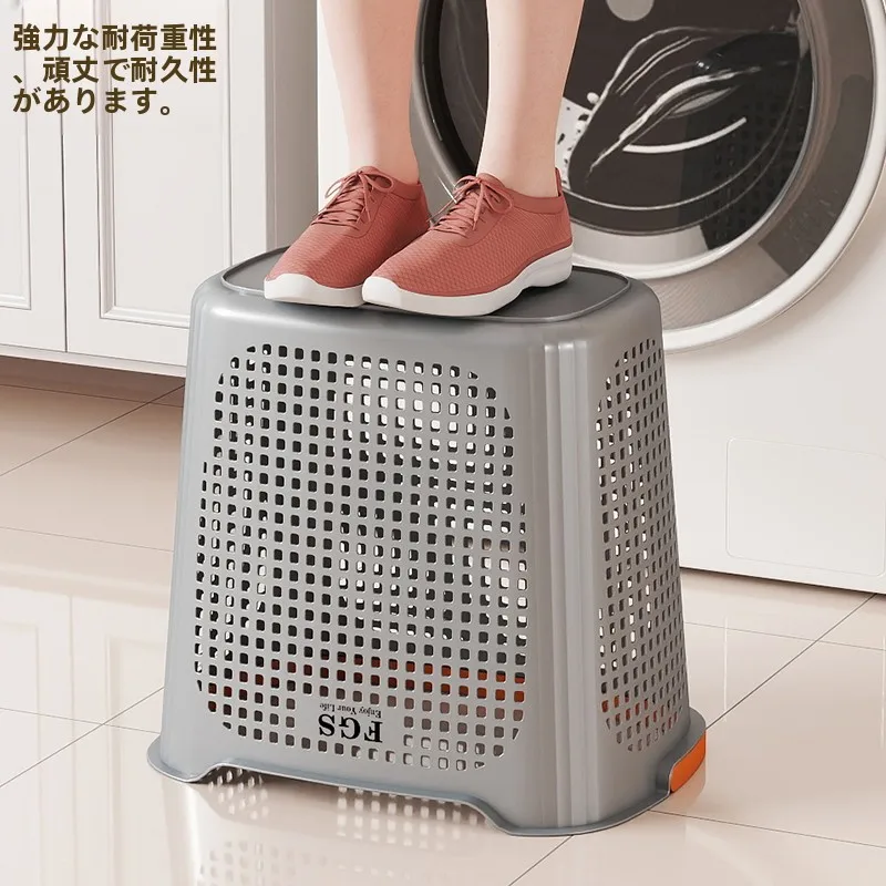 使いやすい洗濯籠：ランドリーバスケットのカビ防止と収納効率を実証