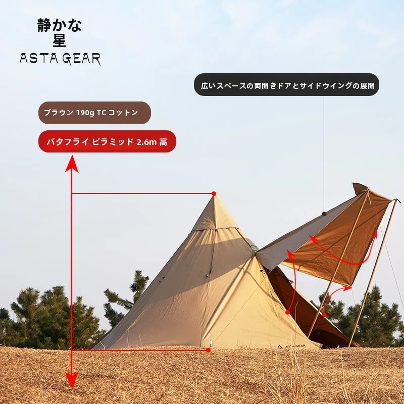 キャンプ道具を節約調達｜実際に使ってみた結果 - 静星 蝶型テントの実証データ