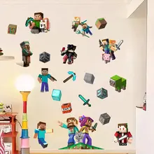 マインクラフト ピクセルステッカー【防水・トラベルケース・子供部屋の壁飾り】
}