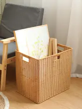 収納バスケット 高型 テレビキャビネット横 ヨガマット 浴室 洗濯かご プラスチック製