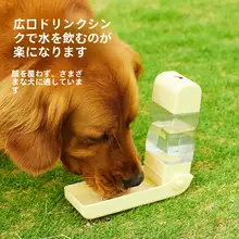 犬の外出時の携帯用水飲み場