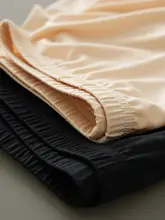 モダール製の女性用薄手ストレッチ平角ショーツ【シンプルデザイン・二重クロッチ・オールシーズン対応】
