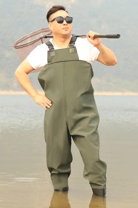 防水全身漁師用パンツ【釣り対策・水に強い・軽量】