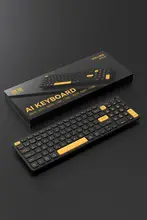 AI機能搭載 ワイヤレスブルートゥースキーボード【薄型・静音・オフィス用】