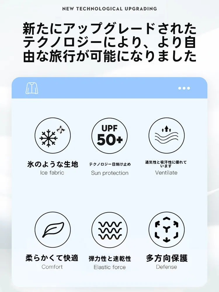 木林森 UPF50+ 日焼け防止肌着：夏季外出時の紫外線対策に最適な通気性素材を実証