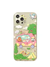 かわいいアニマルデザインのiPhoneケース【透明・シリコン・手帳タイプ対応】
