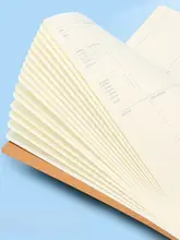 学習用ミス訂正ノート【厚手・牛皮紙・英語対応・中高校生向け・科目整理用】