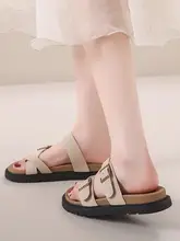 夏用レトロデザインのビーチサンダル【平底・トングスタイル・女性用】