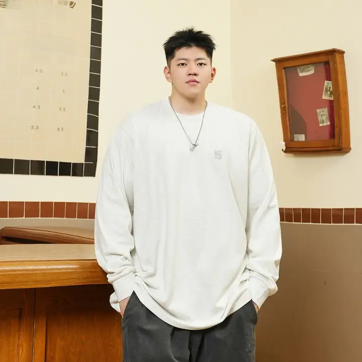 長袖Tシャツ メンズ 大きいサイズ 速乾 抗菌 防ダニ ルーズ インナー 「THE PANG」