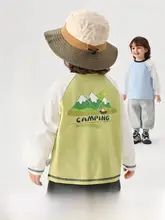 長袖Tシャツ キッズ ボーイズ 綿100% インナー トップス 春秋