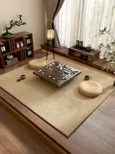 和室用い草ラグ【リビング・寝室・バルコニー対応・竹編み風】