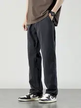 ワイドパンツ メンズ カジュアルパンツ ストレート アメリカン風 ルーズ 秋 着回し フルレングス ストリート