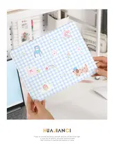 可愛い金髪プリンセスデザインのハードマウスパッド【ポータブル・オフィス＆家庭用】