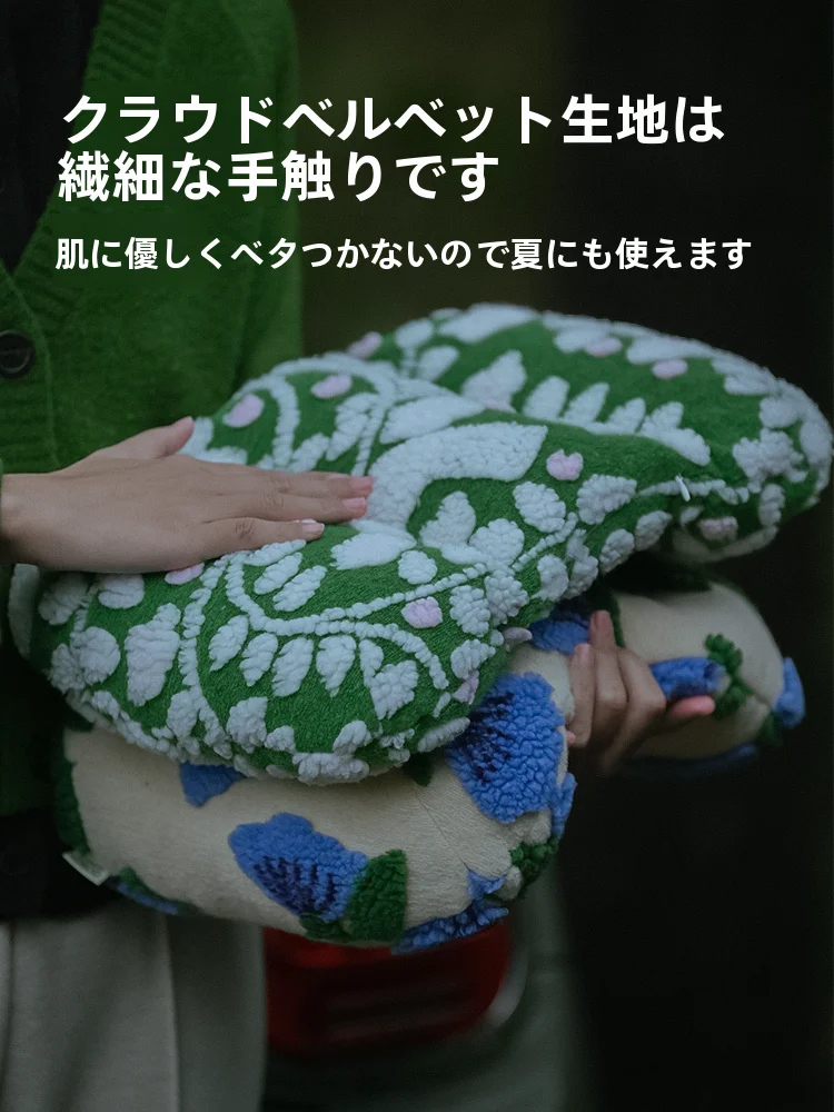 エルゴノミックデザインの腰用クッション：ゆったりまったりリラックスに最適な快適サポート