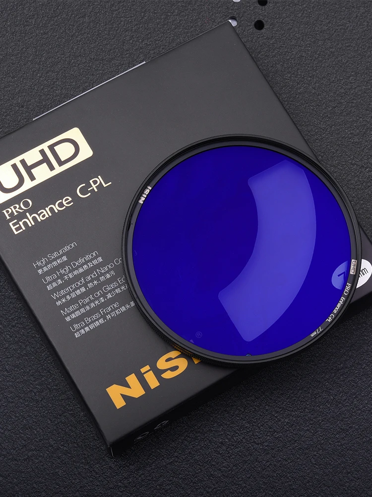 NiSi 増艶CPL 銅製フレーム偏光フィルター：UHD対応220mmサイズの仕様と実用性