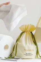 使い捨て巻き取り式極厚綿洗顔タオル【吊り下げ式・抽出タイプ】