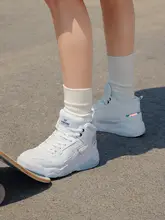 361° レディース 高トップスニーカー【軽量・防水・革素材・カジュアルシューズ】